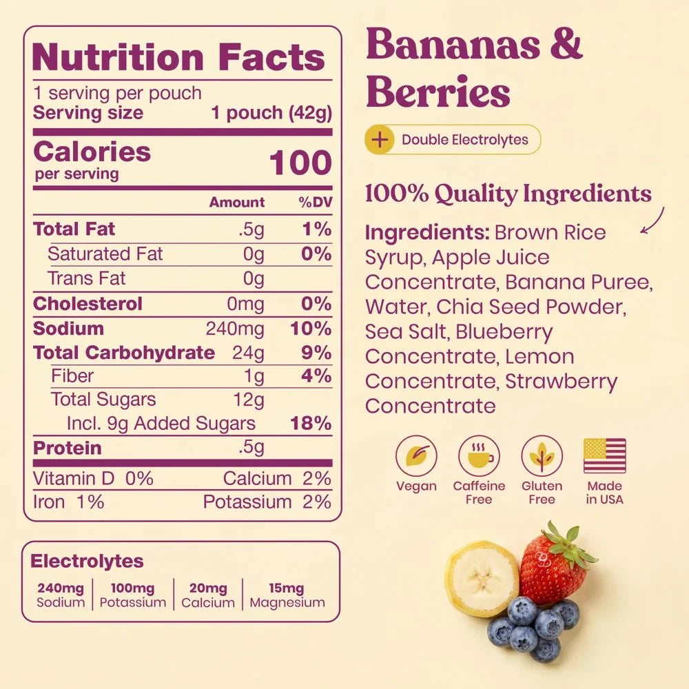 Huma Plus Banana & Berries