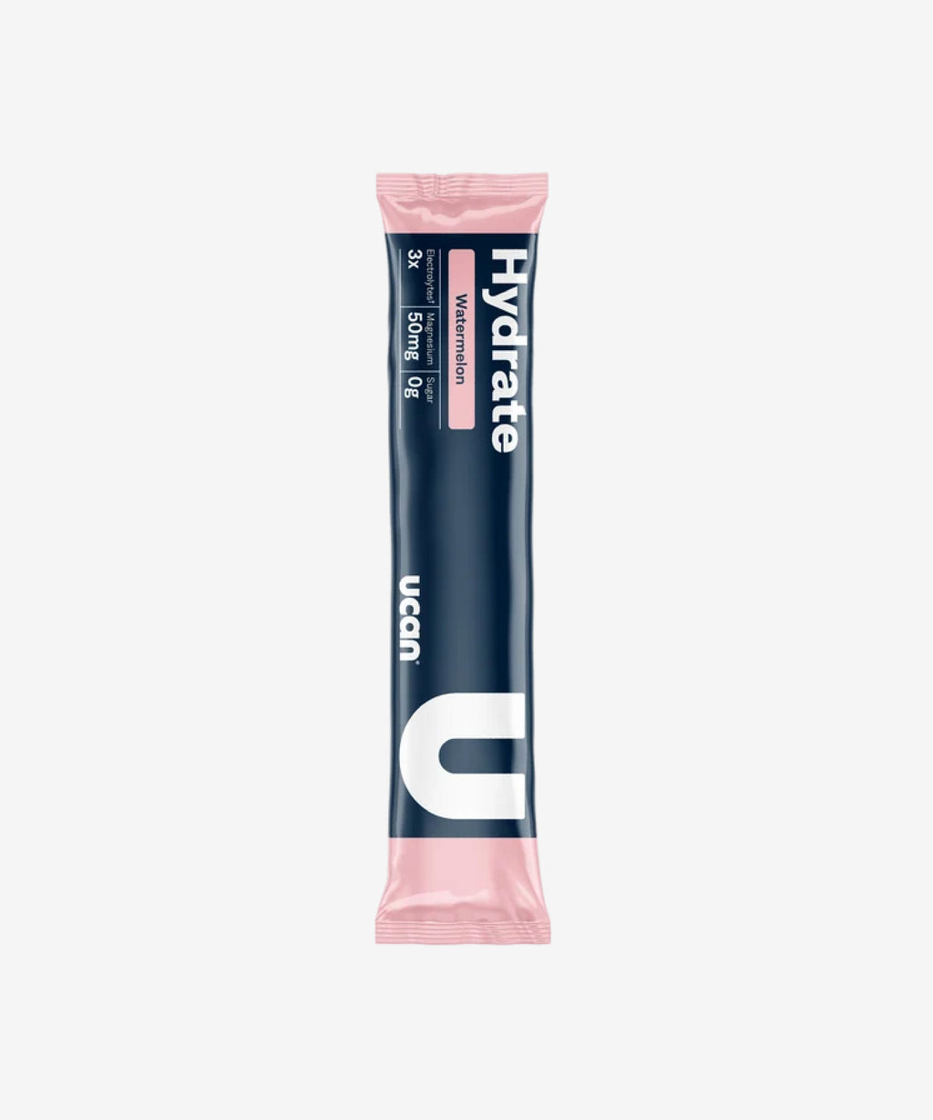 Ucan Hydrate Drink Mix Watermelon Single Serving