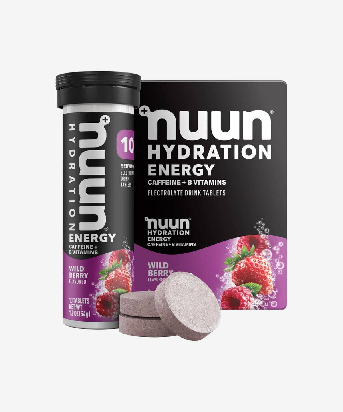 Nuun Hydration Energy Wild Berry Caffeine