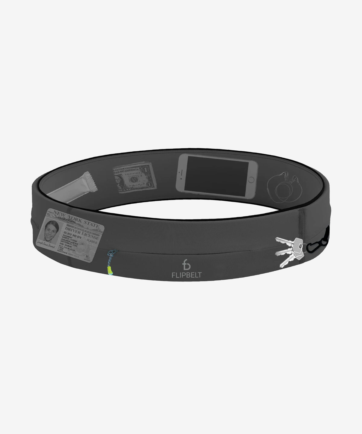 FlipBelt Zipper Running Belt