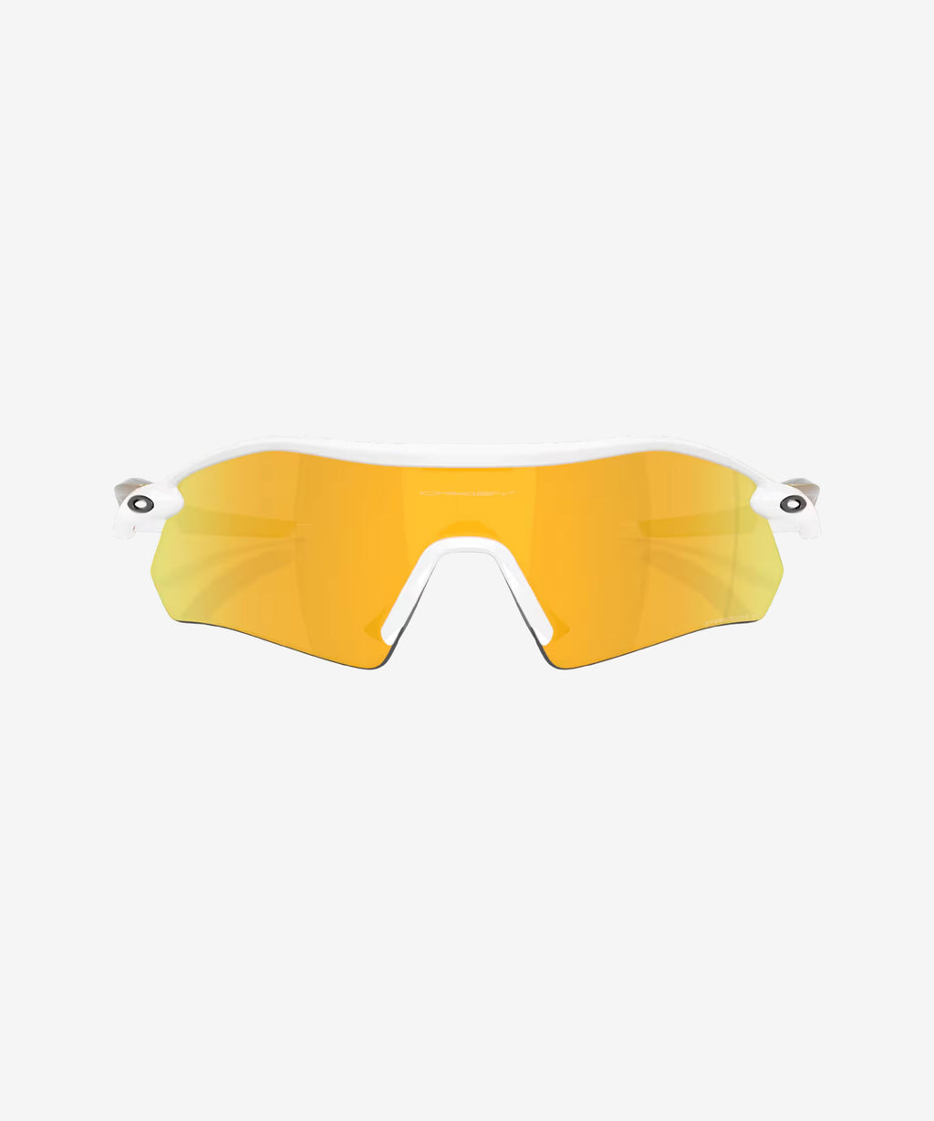 Oakley Radar Plate Polished White Prizm 24k Polarized