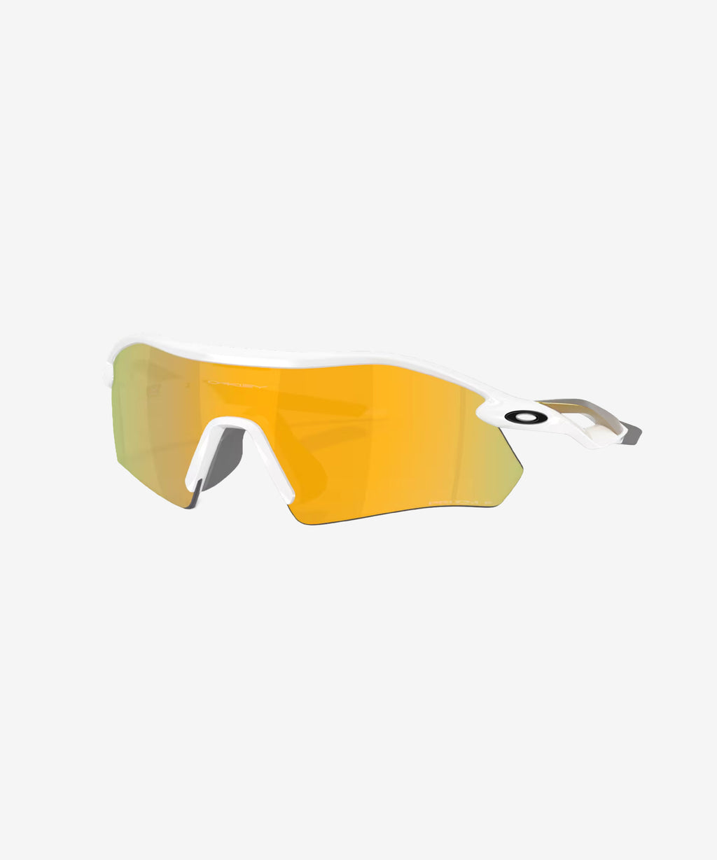 Oakley Radar Plate Polished White Prizm 24k Polarized