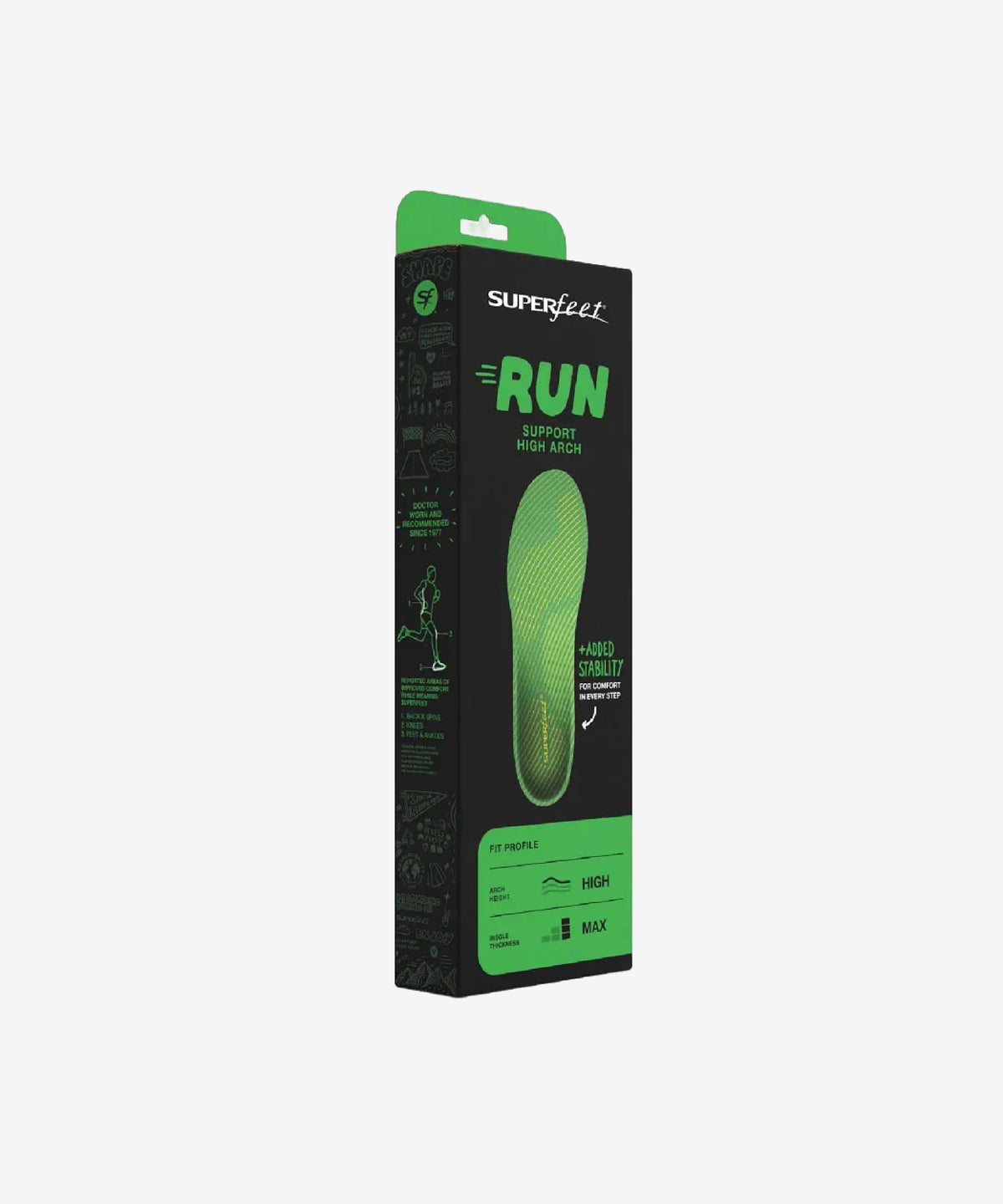 Superfeet Run Support High Arch