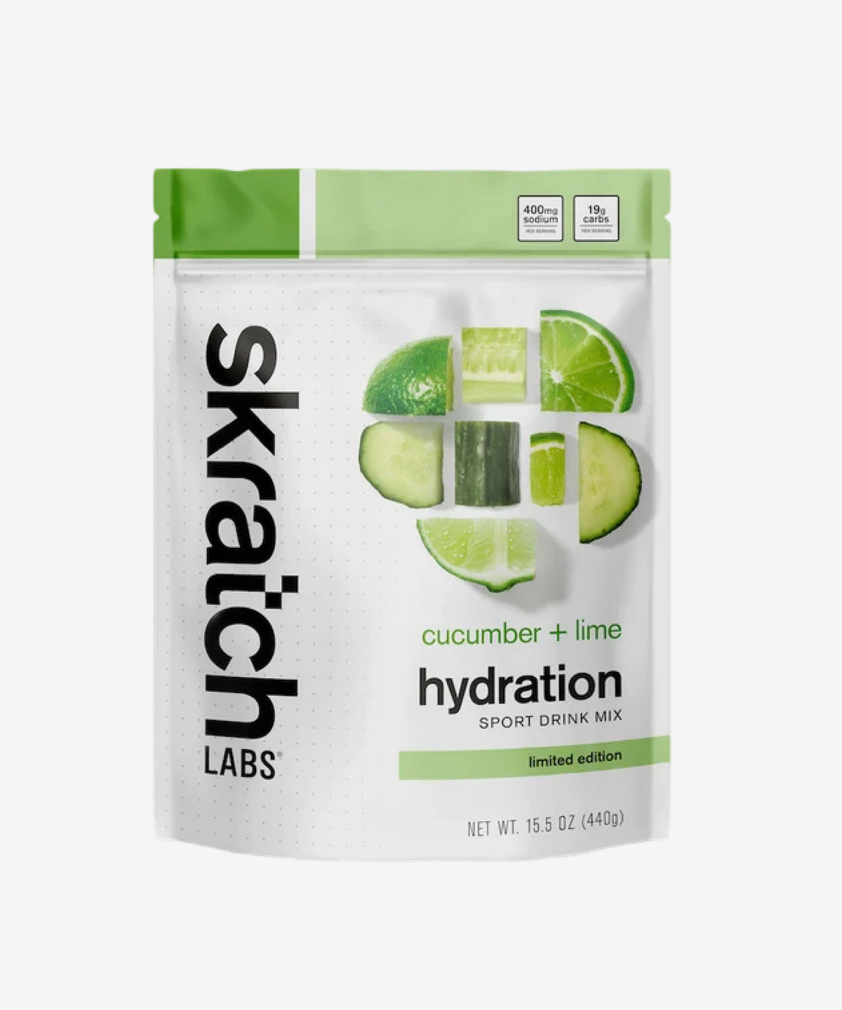 Skratch hydration Cucumber +Lime Bag 20 serving