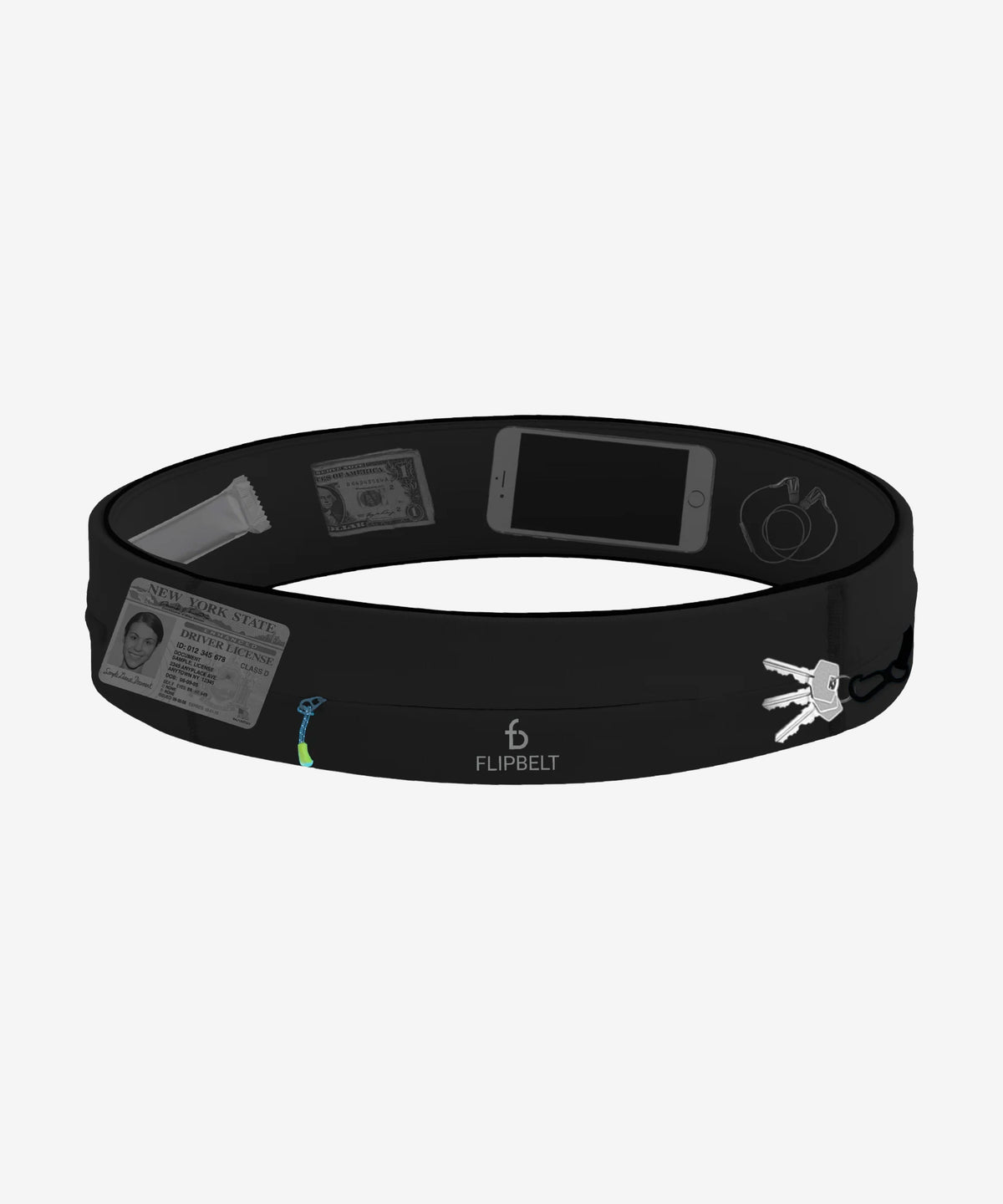 FlipBelt Zipper Running Belt