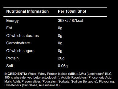 SIS Clear Whey Protein Shot