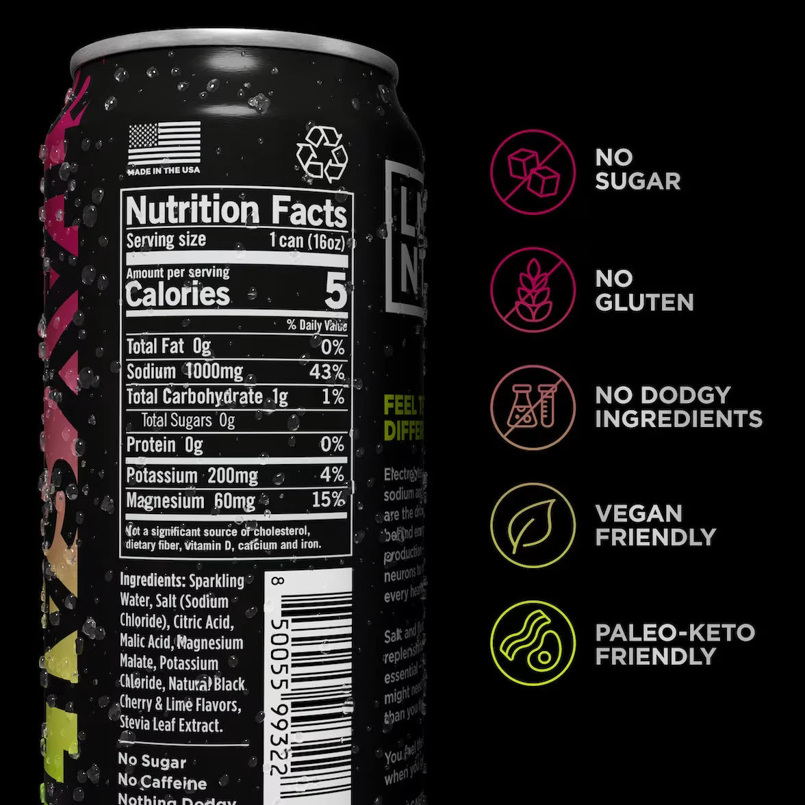 LMNT Drink Black Cherry
