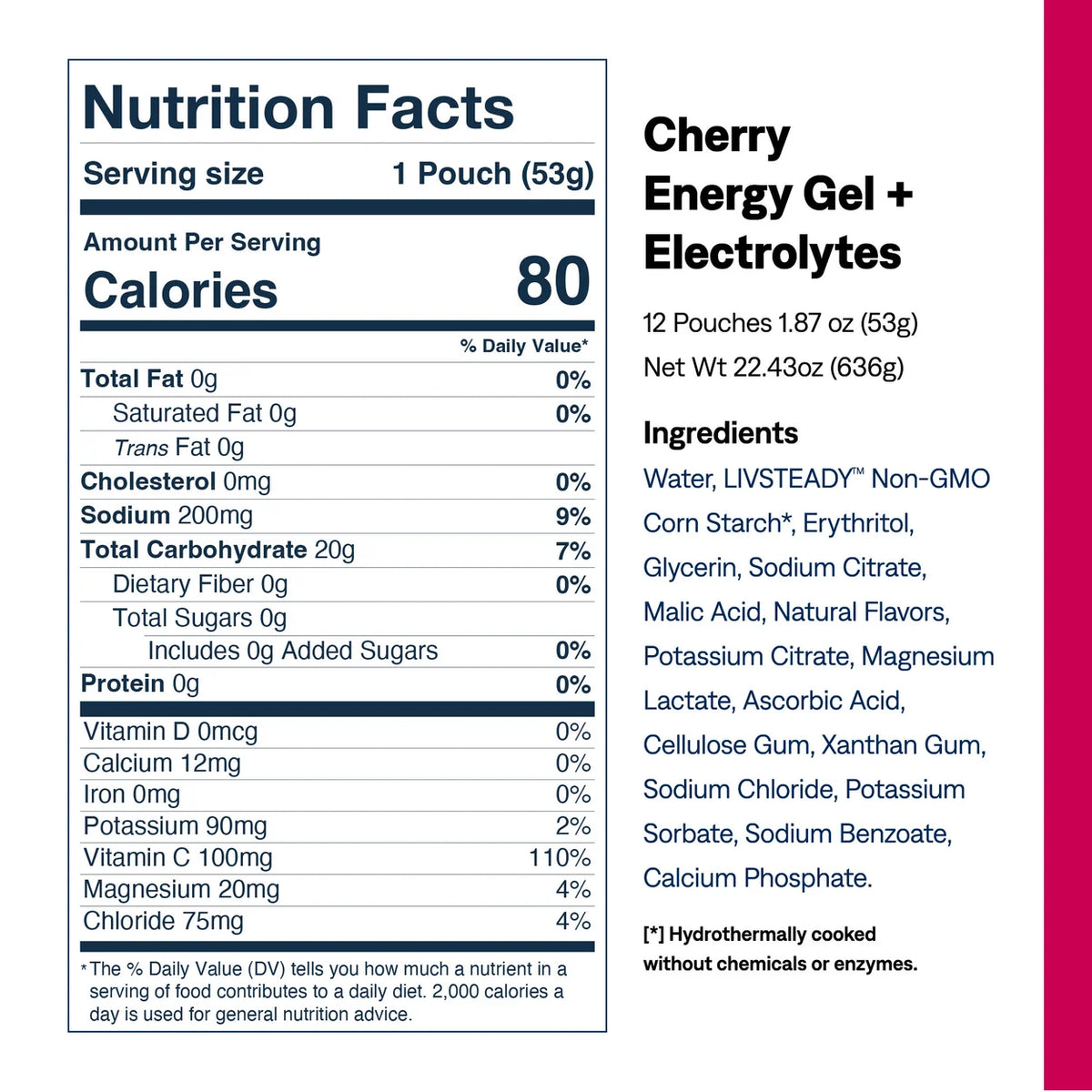 Ucan Edge Electrolytes Cherry Single Serving