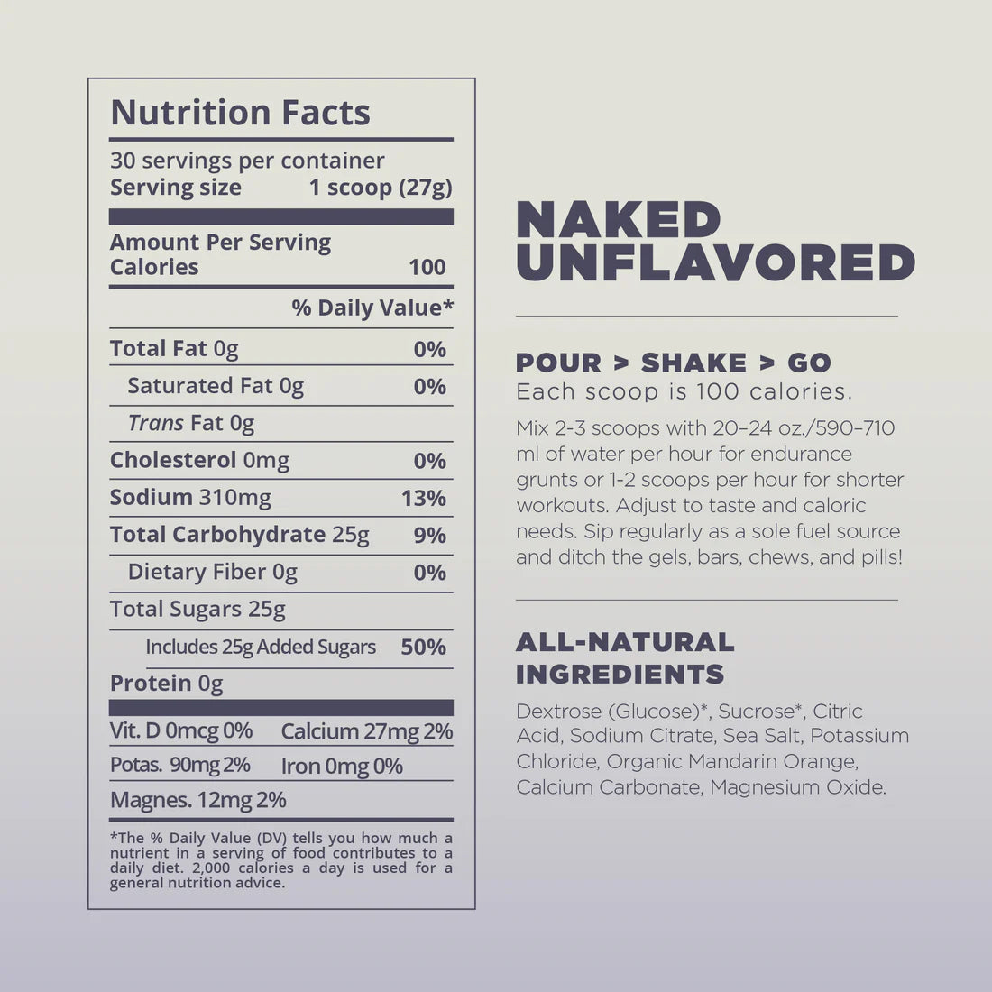 Tailwind Naked 30 Servings